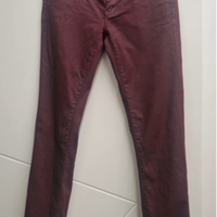 Pantaloni skinny Ck Bordeaux