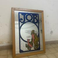 Specchio pubblicitario ‘Job’ sigarette- Vintage