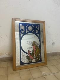 Specchio pubblicitario ‘Job’ sigarette- Vintage