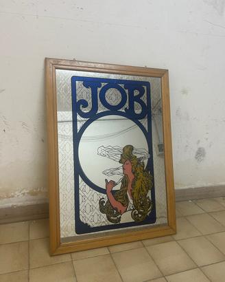 Specchio pubblicitario ‘Job’ sigarette- Vintage