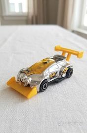 Hot Wheels Super Gnat Argento e Giallo Modellino