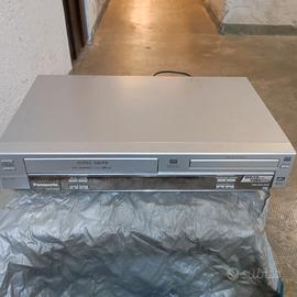 Panasonic lettore doppio DVD-VHS