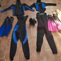 Sub Mute seac  per immersioni subacque 