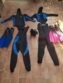 Sub Mute seac  per immersioni subacque 