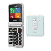 BRONDI FLIPPER TELEFONO CELLULARE SENIOR GREEN WAT