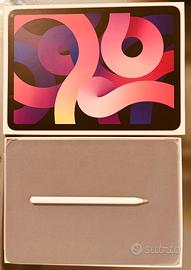 iPad Air 2022 rosa 64GB con Apple Pencil