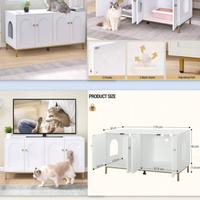 Mobile per lettiere gatti doppio ingresso