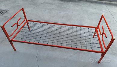 Letto / Rete singola componibile vernice a polvere