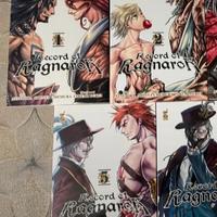 Lotto manga Record of Ragnarok 1,2,3,4,5,6,7