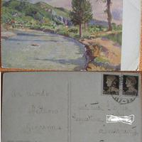 Antica cartolina  Predappio Il Rabbi S. Casciano