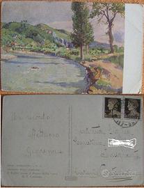 Antica cartolina  Predappio Il Rabbi S. Casciano