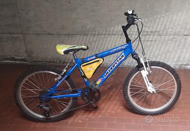 Bicicletta Mountain bike 20" Silver Star