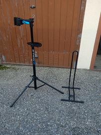 Cavalletto bici e rastrelliera bici