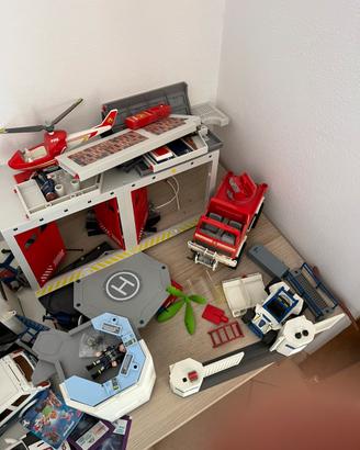 Playset PLAYMOBIL VIGILI DEL FUOCO - POLIZIA