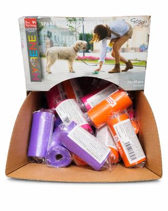 Sacchetti cani 39 rotoli NUOVI scorta
