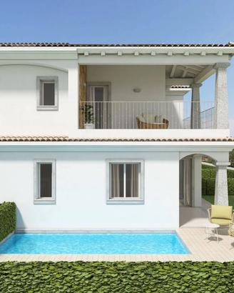 Comoda villetta con giardino a due passi dal centr