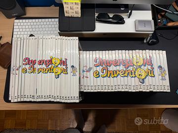 Invenzioni e Inventori 26dvd+26libri COMPLETA