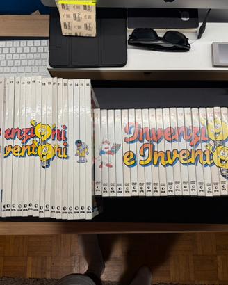 Invenzioni e Inventori 26dvd+26libri COMPLETA