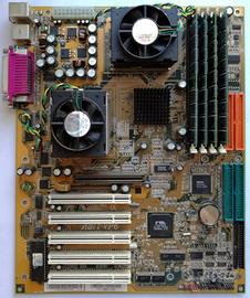 Mainboard ABIT VP6 con 2 p3 , per collezionisti