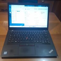 pc portatile notebook 14 Lenovo T470s i7 FULL HD