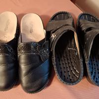 Due paia pantofole donna