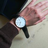 Orologio Black Oak uomo/unisex nero e rosa
