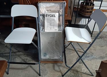 Sgabelli IKEA e carrello portavivande Nuovo 