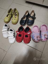 scarpe n. 21,22,24,25,26