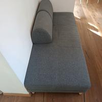 Divano letto IKEA FLOTTEBO 200x90 cm – Grigio, par