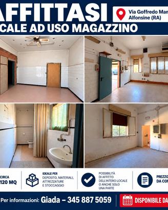 Locale ad uso cantina o magazzino