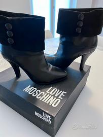 Stivaletti Love Moschino in pelle tg. 38