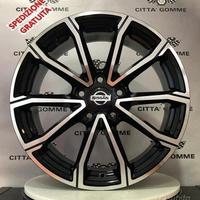 Cerchi in lega Nissan Juke Qashqai x-Trail Leaf da