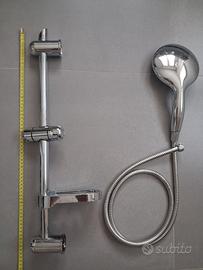 Asta doccia + tuo flessibile + doccione