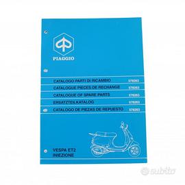 Catalogo parti di ricambio Piaggio Vespa ET2 iniez