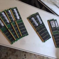 Moduli RAM 1GB Samsung PC3200U DDR400 CL3