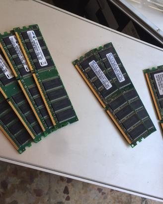 Moduli RAM 1GB Samsung PC3200U DDR400 CL3