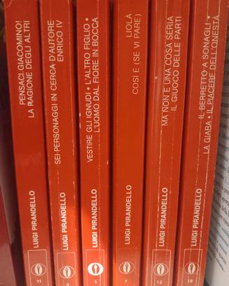 Pirandello Teatro e Cinema 6 libri