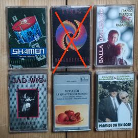 Cassette audio vari generi
