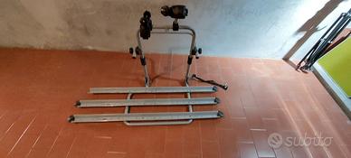 Portabici posteriore da agganciare a ruota posteri