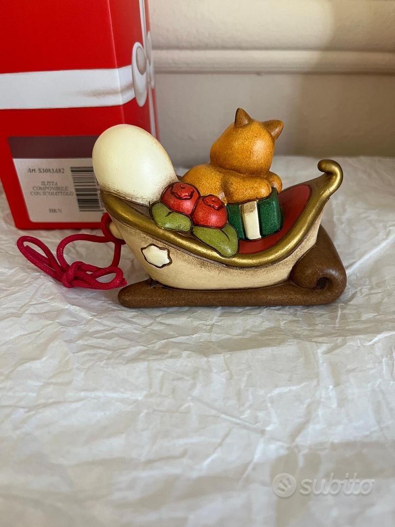 Slitta Componibile Slitta Thun 2018 Teddy Slitta Con Babbo Natale