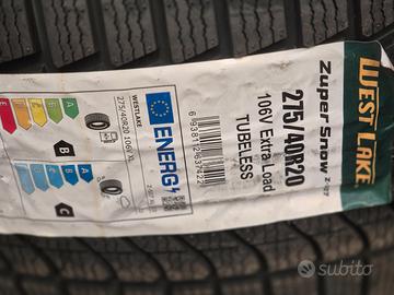 Gomme nuove 275 40 20 4 stagioni