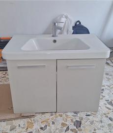 Mobile con lavabo per bagno 75 x 53 lavandino incl