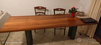 tavolo legno massello di design  DRIADE