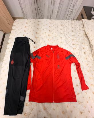 Tuta AC Milan Puma Taglia XL Originale
