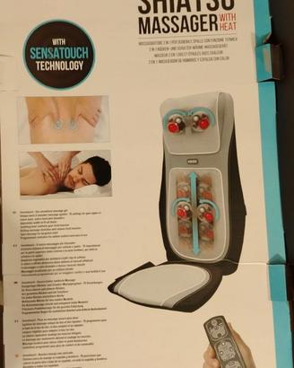 Sedile Massaggiante Shiatsu per Schiena