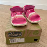 Sandali chicco bimba fucsia