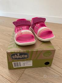 Sandali chicco bimba fucsia