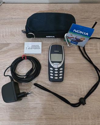 Nokia 3310 + Batteria + Caricabatterie + Custodia