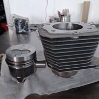Cilindro rettificato e pistone piaggio ape diesel