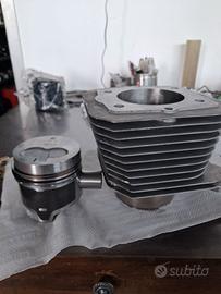 Cilindro rettificato e pistone piaggio ape diesel
